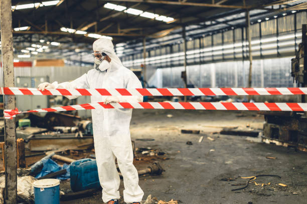 Professional Hoarding Cleanup technician working in Sagamore Beach, MA